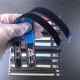 RJXHOBBY 2pcs Zinc Alloy Seamless Buckle Kevlar Battery Strap(Width: 20mm Length:200 -1000mm )