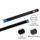 RJXHOBBY 2pcs Kevlar Battery Strap Kevlar Stitching Rubber Grip and Zinc Alloy Seamless Buckle(Width: 16mm Length: 150 -400mm)