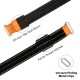 RJXHOBBY 2pcs Kevlar Battery Strap Kevlar Stitching Rubber Grip and Metal Buckle (Width: 20mm Length: 150-400mm)