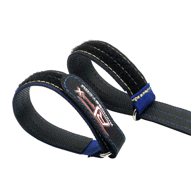 RJXHOBBY 2pcs Kevlar Battery Strap Kevlar Stitching Rubber Grip and Zinc Alloy Seamless Buckle(Width: 20mm Length: 200-400mm)