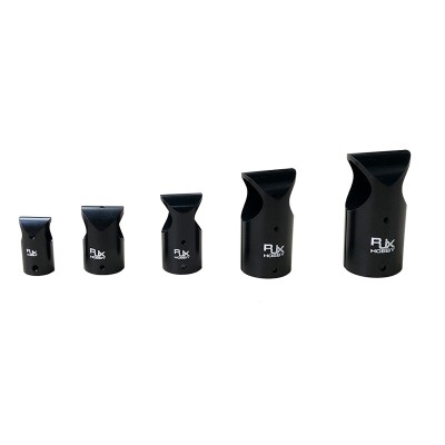 RJX 1pcs 12mm/16mm/20mm/25mm/30mm Aluminum Landing Gear Tee Tripo for Carbon Fiber Tube Agriculture Drone UAV