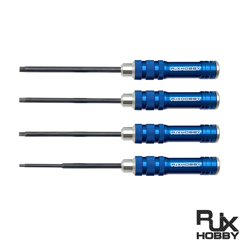 RJX Hex Screw driver Tools Kit 1.5mm / 2.0mm / 2.5mm / 3.0mm for RC Models Car Boat Airplane