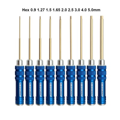 RJX Hex Screw driver Tools 0.9 / 1.27 / 1.5 / 1.65 / 2.0 / 2.5 / 3.0 / 4.0 / 5.0mm for RC Models Car Boat Airplane