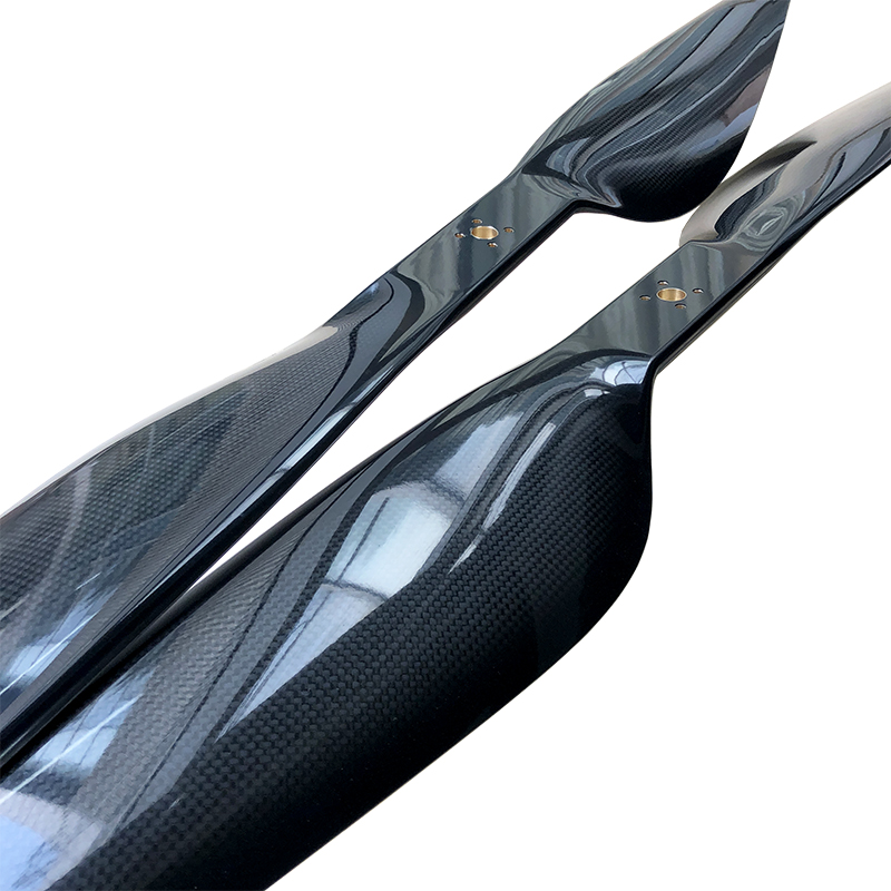 RJXHOBBY 40x13In Carbon Fiber Propeller (CW/CCW PAIR) PROPS for Drone, Agricultural plant protection UAV