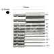 RJX 10PCS  1/4 Inch 6.35mm Length75mm  H1.5,H2,H2.5, H3, H4, H5, H6, H8, H10,H12  Hex Shank Magnetic Hexagon Screwdriver