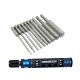 RJX 10PCS  1/4 Inch 6.35mm Length75mm  H1.5,H2,H2.5, H3, H4, H5, H6, H8, H10,H12  Hex Shank Magnetic Hexagon Screwdriver
