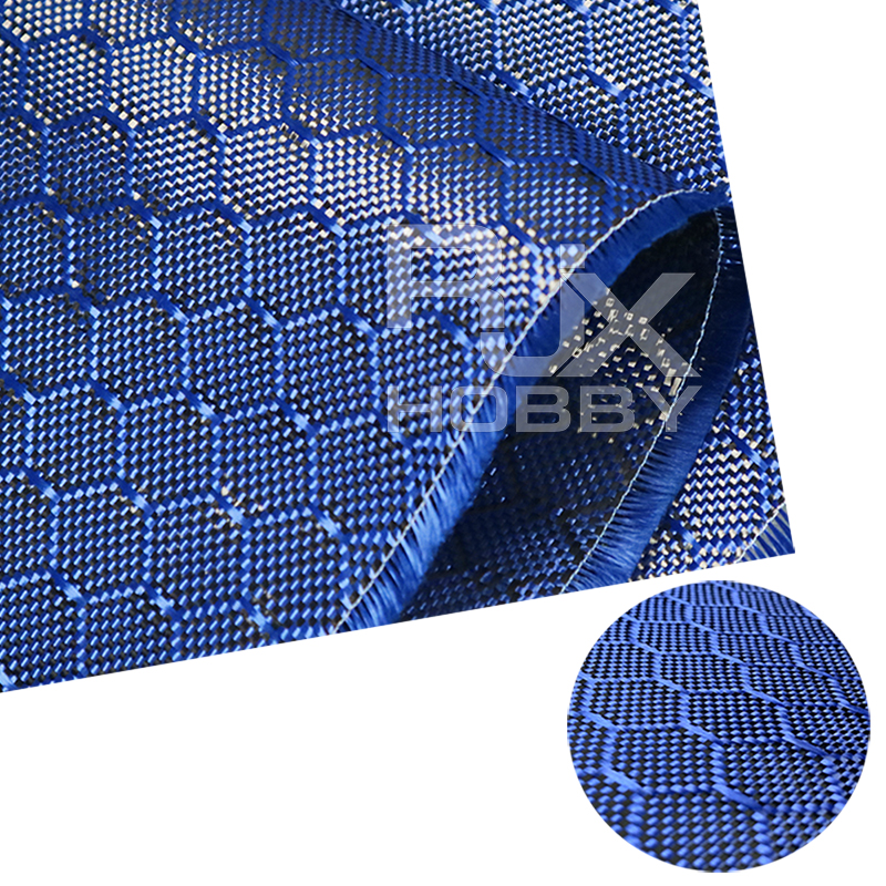 RJX 3K 240g 0.30mm Aramid Honeycomb Fabric football grain carbon fiber cloth