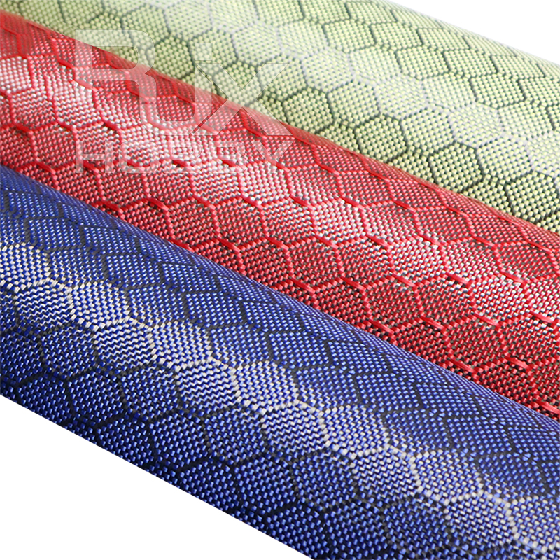 RJX 3K 240g 0.30mm Aramid Honeycomb Fabric football grain carbon fiber cloth