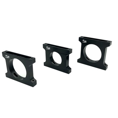 RJX  1pcs 30/40/45/50mm  Alum Pipe clamps for carbon fiber tube