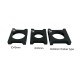 RJX  1pcs 30/40/45/50mm  Alum Pipe clamps for carbon fiber tube