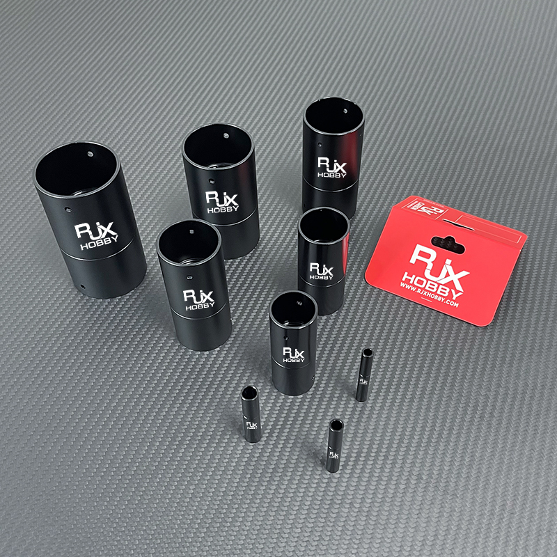 RJX 1pcs 5-50mm Aluminum Pipe Connector Carbon Tube Joint for Drone Quadcopter UAV