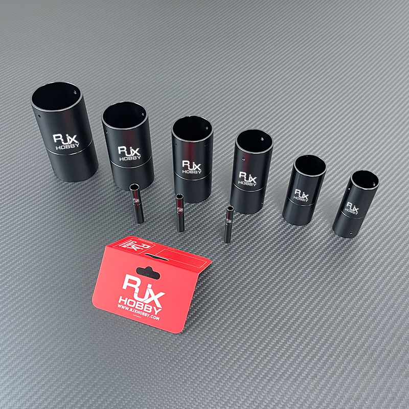 RJX 1pcs 5-50mm Aluminum Pipe Connector Carbon Tube Joint for Drone Quadcopter UAV