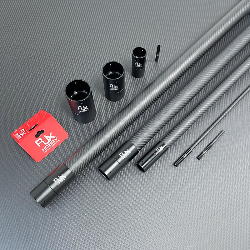 RJX 1pcs 5-50mm Aluminum Pipe Connector Carbon Tube Joint for Drone Quadcopter UAV