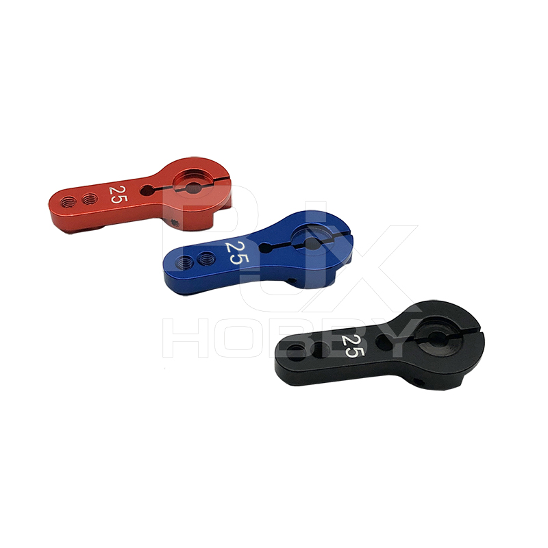 RJX 3pcs RC Car Aluminum Metal Servo Horn Arm 23T / 24T / 25T Servos Arms MG995R  MG996R MG945 For Futaba Spare Parts