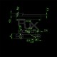 RJX 1pcs 25T metal fixed wing  Micro Servo for GDW 296