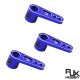 RJX 3pcs 25T Servo Horn Steering Arms For Traxxas TRX-4 TRX4 RC Crawler Truck Replacement
