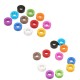 RJX 50pcs M3*6*0.25 / 0.5 / 1.0 / 1.5 / 2.0 / 2.5 / 3.0mm Aluminum Alloy Flat Washer Gasket