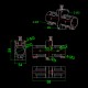 RJXHOBBY 30mm CNC Horizontal Folding Arm Tube Joint FPV System multirotor UAV Drone Spare Parts