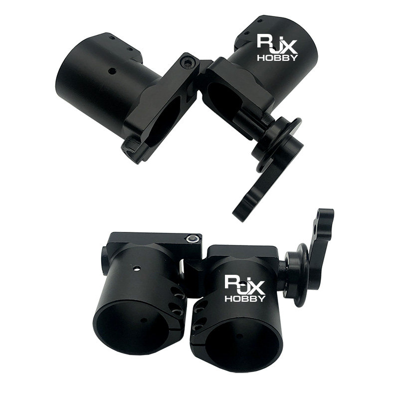 RJXHOBBY 1pcs CNC Aluminium 28 / 30 / 35 / 40mm Tube Arm Folding down Connector for Plant Protection UAV Multicopter