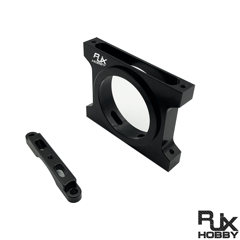 RJX 1pcs 40mm Alum step Pipe clamps for carbon fiber tube