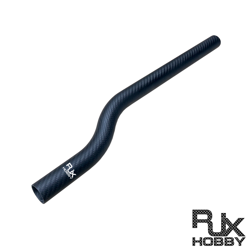 RJX 1pcs 30X27mm 30X28mm 3K carbon fiber  bend tube for UAV drone arm  Plant Protection Multicopter