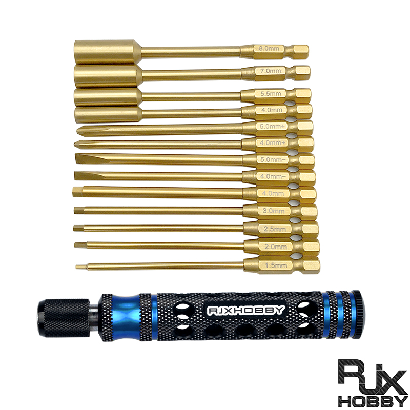 RJX 14in1 Hex Nut Phillips Flat Screwdriverfor RC Car helicopter FPV