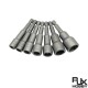 RJX 1/4 Inch 6.35mm 7pcs 6.0 / 7.0 / 8.0 / 9.0 / 10 / 12 / 14mm Nut Drivers