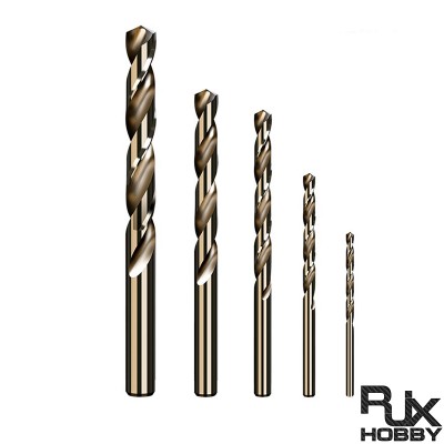 RJX 1pcs 10.5-20mm M35 cobalt-bearing twist drill metal plate drill bit high speed steel material twist drill metal open hole