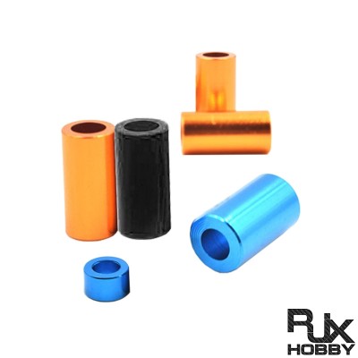 RJXHOBBY 50pcs Aluminum ID 2 / 3 / 4mm Round Spacer