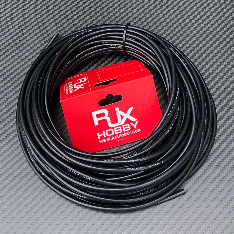 RJXHOBBY 100meters 6 8 10 12AWG Extra Soft Silicone Wire Cable