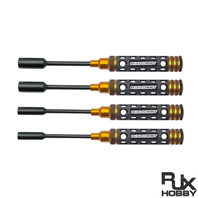 RJX upgraded HSS titanized 4.0 5.5 7.0 8.0 Nut Drivers for FPV RC Models Car Boat Airplane