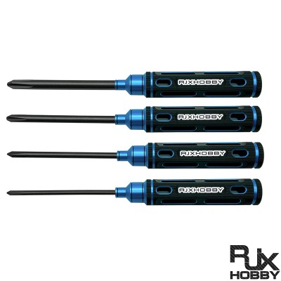 RJX  upgraded HSS titanized Phillips Screwdriver Tools 3.0mm 4.0mm 5.0mm 5.8mm for RC FPV Car Boat Airplane