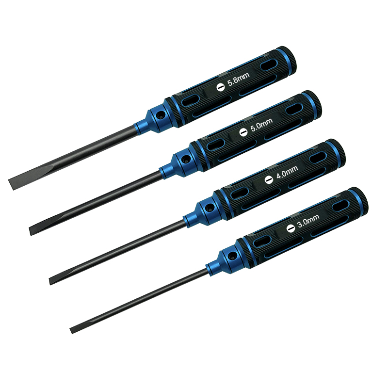 RJXHOBBY upgraded HSS titanized Hex /Nut/ Phillips/ Flat Screwdriver 16 pcs kits