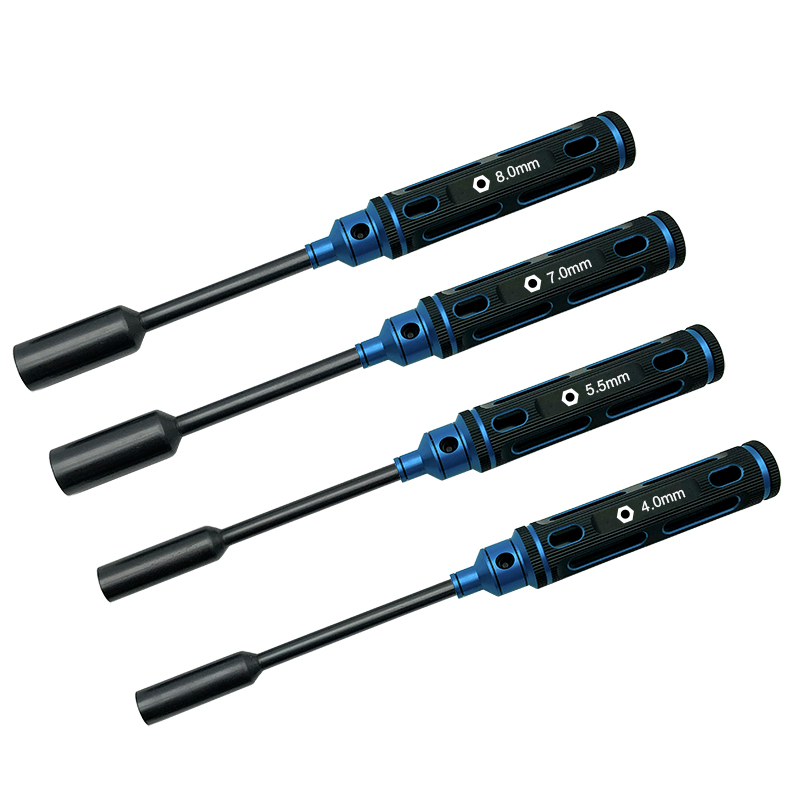 RJX upgraded HSS titanized 4.0 5.5 7.0 8.0 Nut Drivers for FPV RC Models Car Boat Airplane