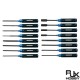 RJXHOBBY upgraded HSS titanized Hex /Nut/ Phillips/ Flat Screwdriver 16 pcs kits