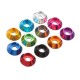 RJX 50pcs M3*18*4mm / M4*18*4.5mm alum washer for Hex Socket head Cap Screw