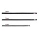 RJXHOBBY 2pcs Kevlar Stitched Non-Slip Silicone Battery Straps( Length: 180-400mm)