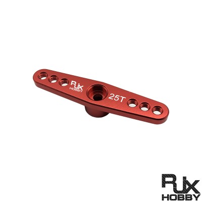RJX 1pcs 25T CNC Metal Servo Arm For Futaba Servo