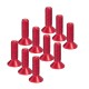 RJX 50pcs 7075 Alum M3.5 Counter Sunk Hex Screws