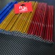 RJX 1pcs Colorful 3K Carbon Fiber Tube 1000mm(OD:12-20mm)