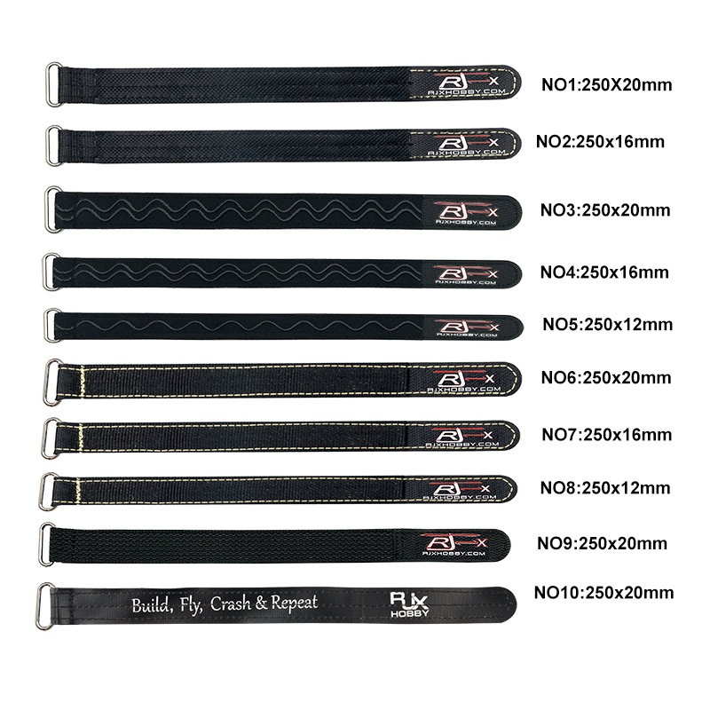 RJX 10pcs hot sell battery straps