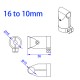 RJXHOBBY 1pcs 25 to16mm /20 to16mm /16 to 10mm tee tripod landing gear tube clip for quadcopter multicopter 