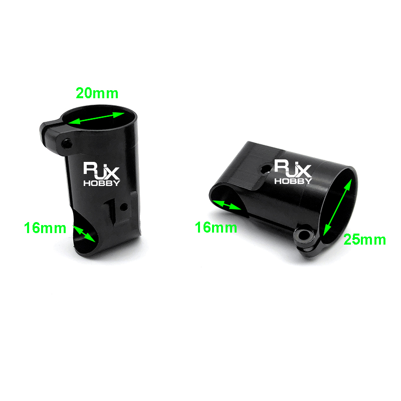 RJXHOBBY 1pcs 25 to16mm /20 to16mm /16 to 10mm tee tripod landing gear tube clip for quadcopter multicopter 