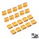 RJX 10 Pairs Amass MR30PB plug circuit board with XT30 3-pin  for model aircraft battery connectors 