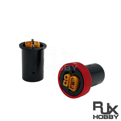 RJX 25mm CNC Quick Release Plug Connector  Folding Arm Pipe Clamp  for Plant Agriculture UAV Drone