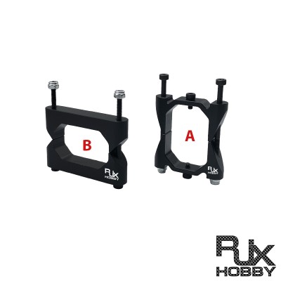 RJX 25x38mm octagonal shape Tube and Tube Clamp