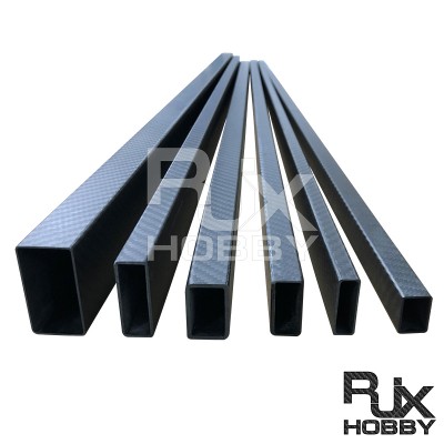 RJX 1pcs Rectangular carbon fiber pipe