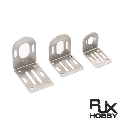 RJX 1pcs 380 550 775 Motor Stainless Steel Bracket Adjustable Frame Fixing Mount Base Parts for RC Racing Boat