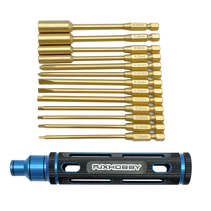 RJX 14in1 Hex Nut Phillips Flat Screwdriverfor RC Car helicopter FPV