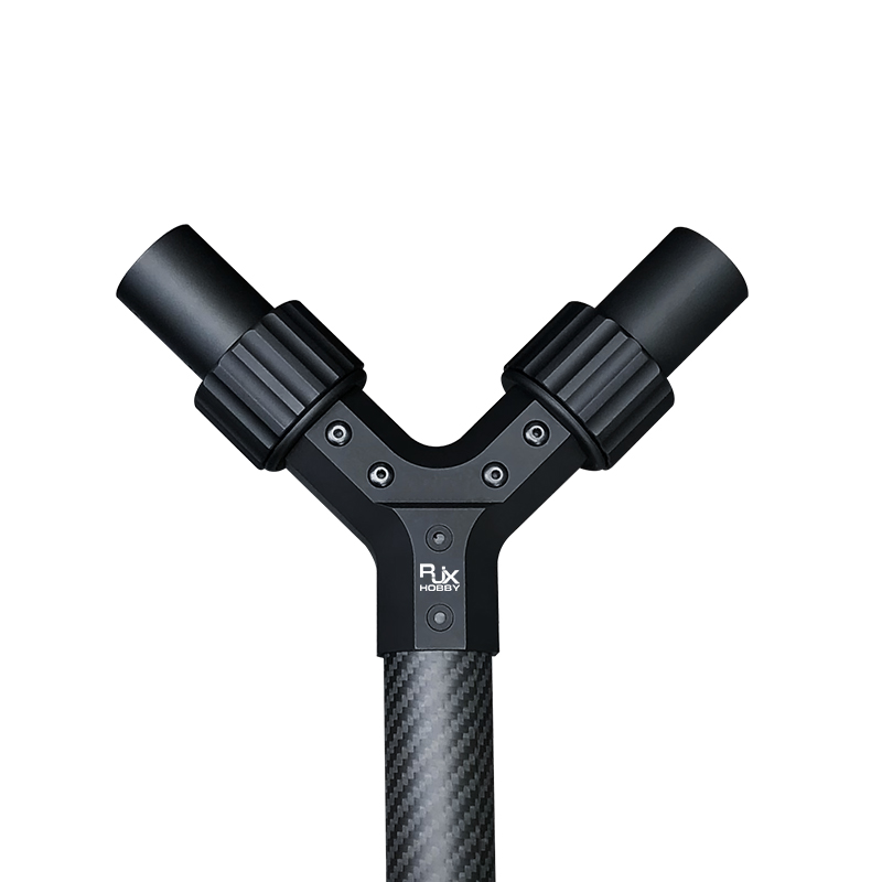 RJX Y-shaped folding arm base 35 to 30mm pipe clamp horizontal for UAV connector
